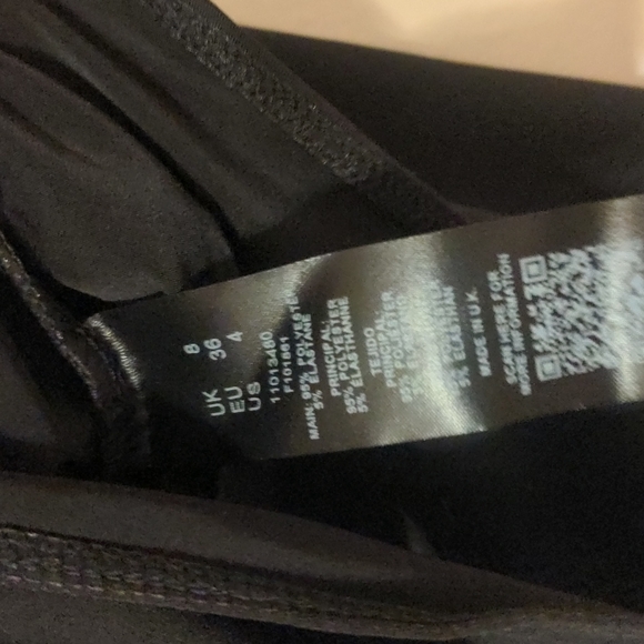 As you High neck bodysuit in black USA size 4 - Picture 5 of 8